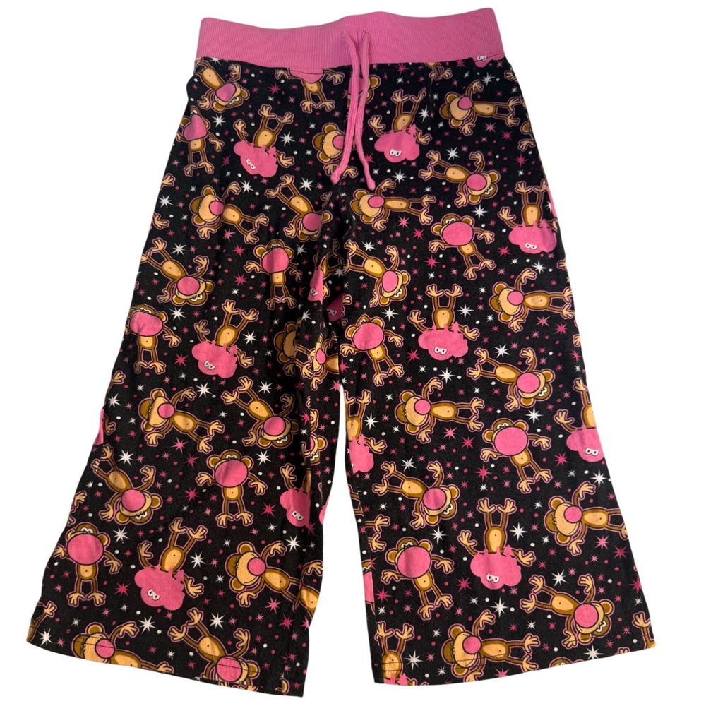 Vintage Y2K Bobby Jack Girls Loungewear Sweatpants Capris Girl large pajama pant
